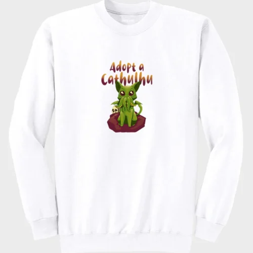 Cthulhu Cat Sweatshirt #w1