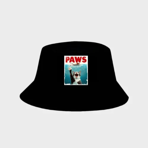 Jaws Cat Bucket Hat #1
