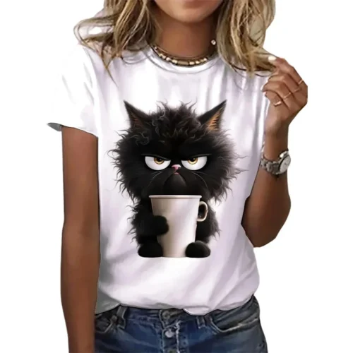 Angry Cat T-Shirt #1