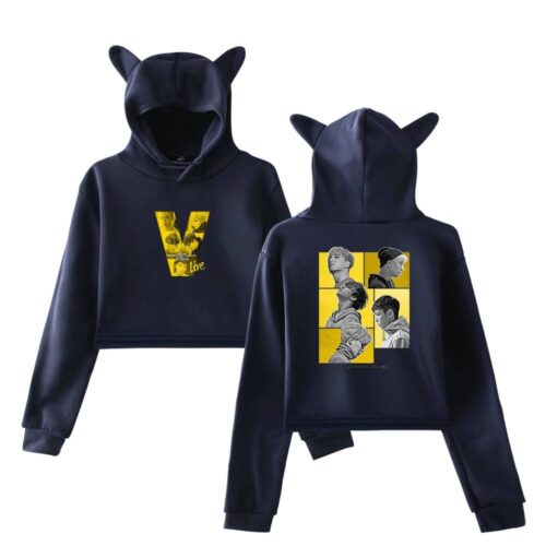 Big Bang Cropped Hoodie #2